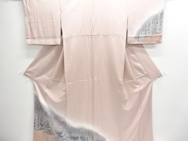 Japanese Kimono / Homongi Tsukesake Silk
